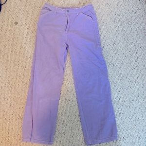 h&m lilac size 31 cargo style jeans